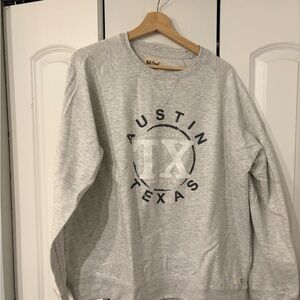 Men’s XL Austin Texas Gray Sweatshirt